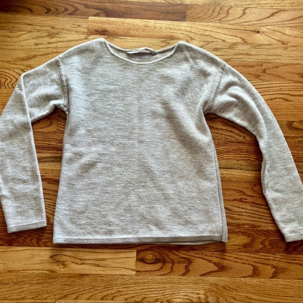 Athleta Retreat Oatmeal Pullover Sweater XS